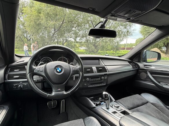 2013 BMW X6 35i I (E71) Рестайлинг, синий, 2350000 рублей - вид 7
