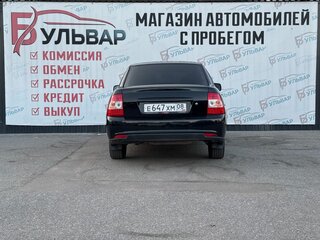 2012 Lada (ВАЗ) Priora I, чёрный, 400000 рублей, вид 5