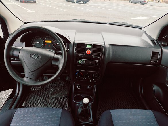 2008 Hyundai Getz I Рестайлинг, чёрный, 565000 рублей - вид 9