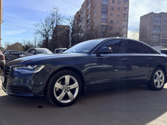 2014 Audi A6 IV (C7), синий, 2300000 рублей - вид 1