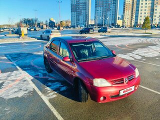 2008 Renault Logan I, красный, 420000 рублей, вид 5