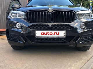 2019 BMW X6 40d II (F16), чёрный, 7100000 рублей, вид 2
