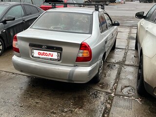2004 Hyundai Accent ТагАЗ II, серебристый, 200000 рублей, вид 3