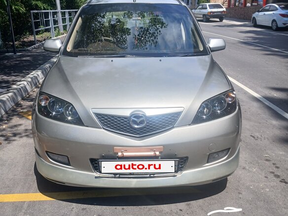 2004 Mazda 2 I (DY), серый, 370000 рублей - вид 1