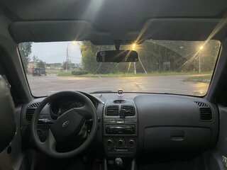2008 Hyundai Accent ТагАЗ II, чёрный, 280000 рублей, вид 5
