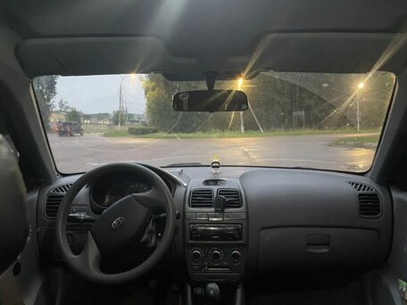 2008 Hyundai Accent ТагАЗ II, чёрный, 280000 рублей, вид 5