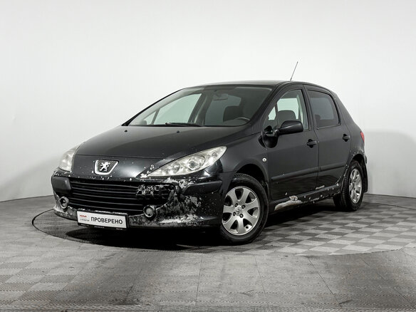 2005 Peugeot 307 I Рестайлинг, чёрный, 249000 рублей