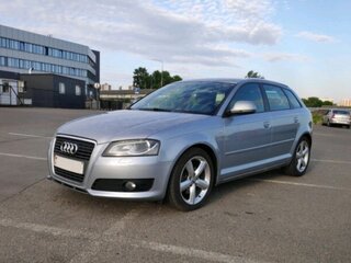 2009 Audi A3 II (8P) Рестайлинг 2, голубой, 899000 рублей, вид 1