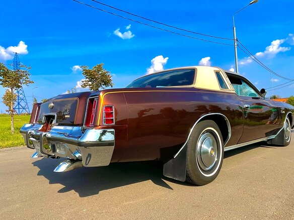 1976 Chrysler Cordoba I, коричневый, 8000000 рублей - вид 9