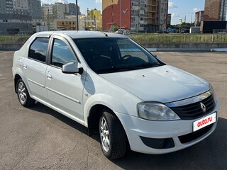 2014 Renault Logan I Рестайлинг, белый, 385000 рублей, вид 1