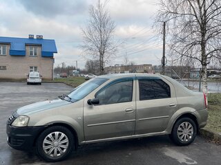 2013 Renault Logan I Рестайлинг, бежевый, 250000 рублей, вид 4