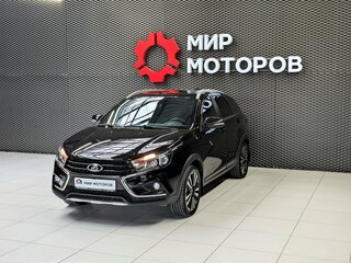 2021 Lada (ВАЗ) Vesta SW Cross I, чёрный, 1130000 рублей, вид 1