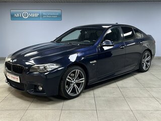 2014 BMW 5 серии 520i VI (F10/F11/F07) Рестайлинг, синий, 2270000 рублей, вид 1