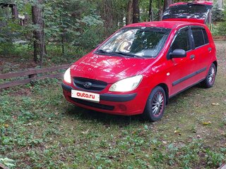 2009 Hyundai Getz I Рестайлинг, красный, 333000 рублей, вид 1
