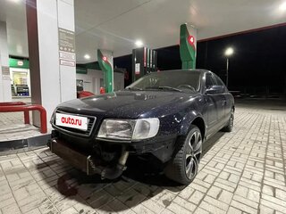 1992 Audi 100 S4 IV (C4), синий, 600000 рублей, вид 2