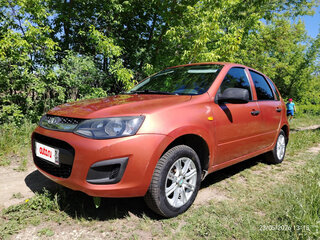 2013 Lada (ВАЗ) Kalina II, оранжевый, 390000 рублей, вид 3