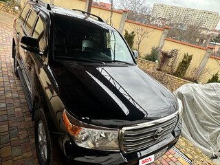 2012 Toyota Land Cruiser 200 Series Рестайлинг 1, чёрный, 3500000 рублей, вид 3