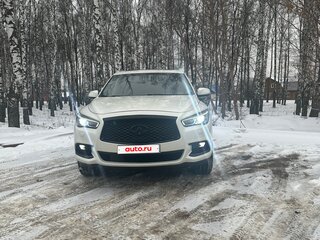 2016 Infiniti QX60 I Рестайлинг, белый, 1930000 рублей, вид 3