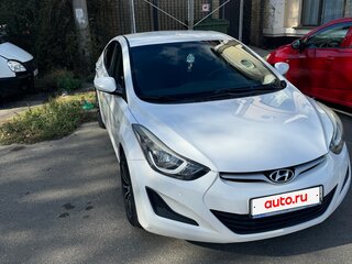 2014 Hyundai Elantra V (MD) Рестайлинг, белый, 1399000 рублей, вид 2