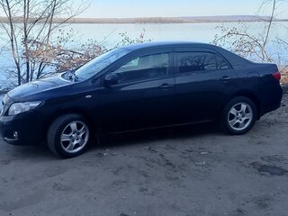 2008 Toyota Corolla AMT X (E140, E150), чёрный, 580000 рублей, вид 4