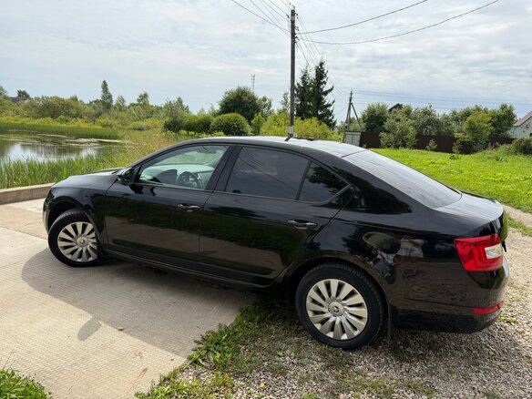 2014 Skoda Octavia III (A7), чёрный - вид 6