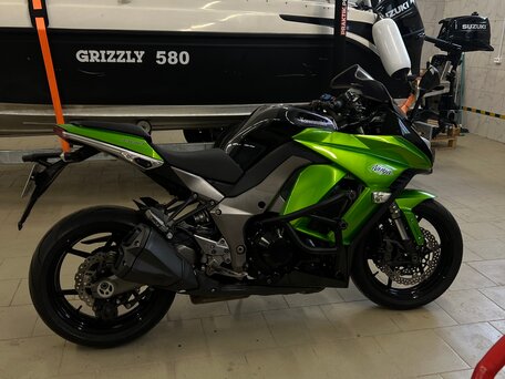 2011 Kawasaki Z 1000SX, зелёный, 790000 рублей, вид 1