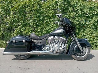 2017 Indian Chieftain, чёрный, 1100000 рублей, вид 5