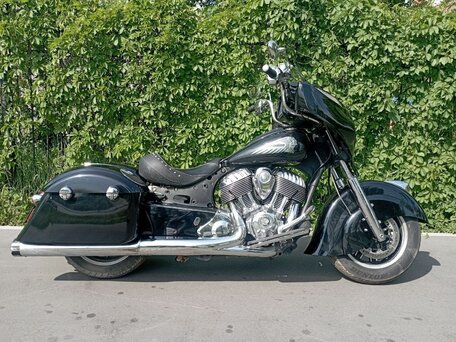 2017 Indian Chieftain, чёрный, 1100000 рублей, вид 5