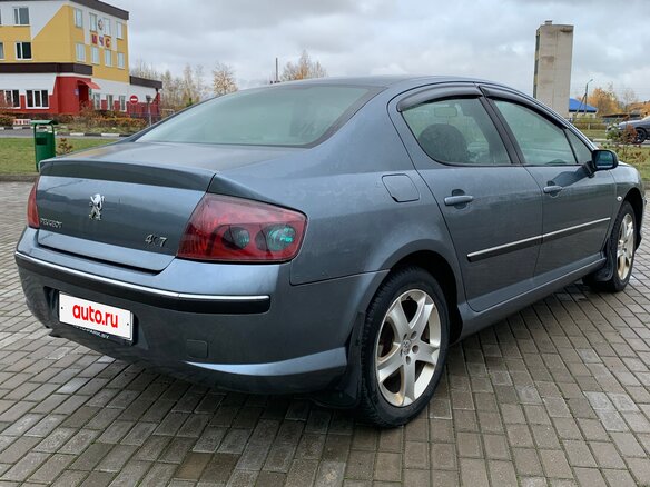 2004 Peugeot 407, серый, 365000 рублей - вид 5