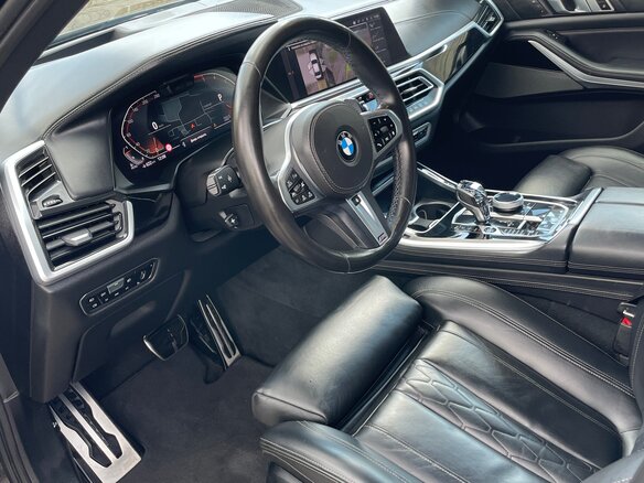 2019 BMW X5 30d IV (G05/G18), синий, 7990000 рублей - вид 8