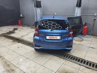 2017 Nissan Note e-Power II Рестайлинг, синий, 980000 рублей, вид 2