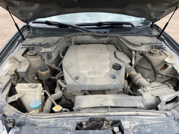 2007 Infiniti FX35 I (S50) Рестайлинг, серый, 765000 рублей - вид 12