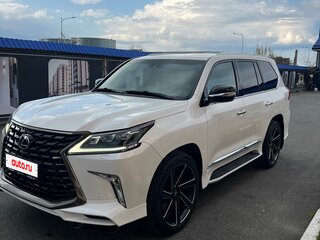 2016 Lexus LX 570 III Рестайлинг 2, белый, 7200000 рублей, вид 1