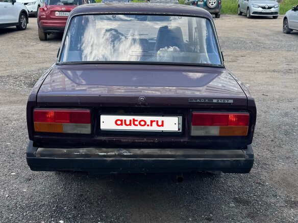 2007 Lada (ВАЗ) 2107, красный - вид 2