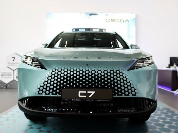 2026 Omoda C7, зелёный - вид 1