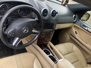 2008 Mercedes-Benz M-Класс 350 II (W164) Рестайлинг, чёрный, 1060000 рублей, вид 5