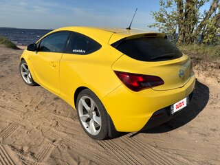 2013 Opel Astra GTC J Рестайлинг, жёлтый, 920000 рублей, вид 3