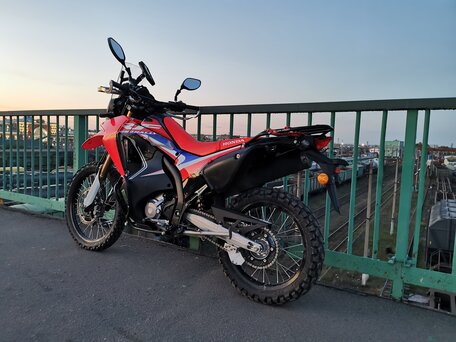 2020 Honda CRF 250L Rally, красный, 520000 рублей, вид 1