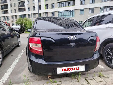 2013 Lada (ВАЗ) Granta I, синий, 380000 рублей, вид 3