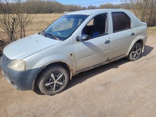 2006 Renault Logan I, серый, 65000 рублей, вид 1