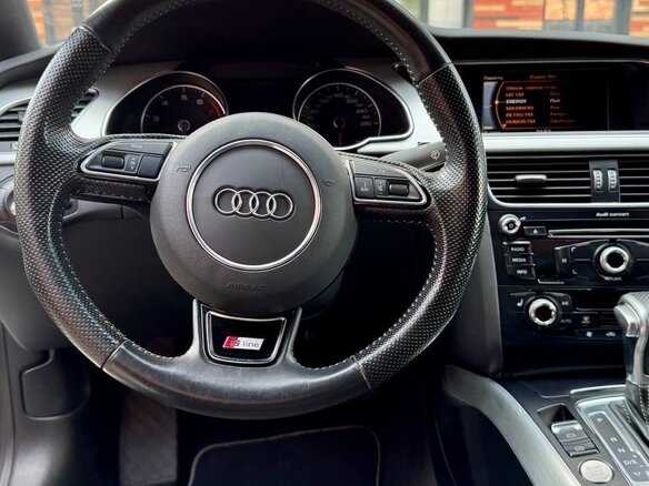2015 Audi A5 I (8T) Рестайлинг, белый, 1900000 рублей - вид 12