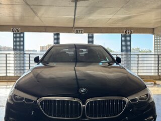 2018 BMW 5 серии 520d VII (G30/G31/G38), чёрный, 3200000 рублей, вид 4