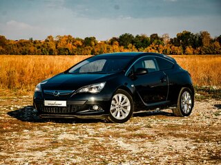 2012 Opel Astra GTC J Рестайлинг, чёрный, 659000 рублей, вид 1