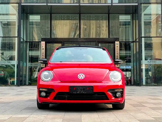 2018 Volkswagen Beetle II (A5), красный, 1235000 рублей, вид 2