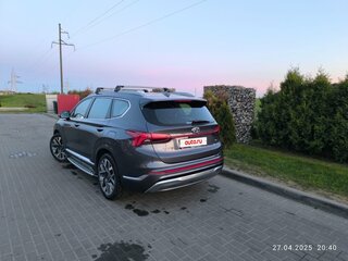 2020 Hyundai Santa Fe IV Рестайлинг, серый, 2900000 рублей, вид 3