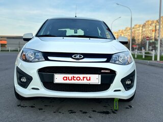 2018 Lada (ВАЗ) Kalina Sport II, белый, 985000 рублей, вид 4