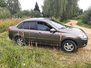2018 Lada (ВАЗ) Granta I, коричневый, 555000 рублей, вид 4