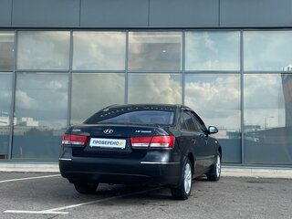 2008 Hyundai Sonata V (NF) Рестайлинг, чёрный, 324000 рублей, вид 4
