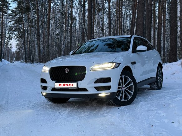 2016 Jaguar F-Pace I, белый, 2400000 рублей