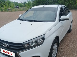 2018 Lada (ВАЗ) Vesta I, белый, 739000 рублей, вид 2